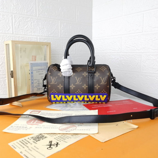 LV KEPPALL XS MONOGRAM CANVAS