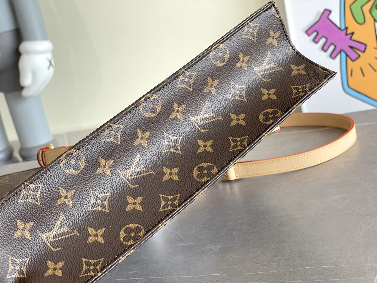 SAC PLAT 36CM MONOGRAM CANVAS