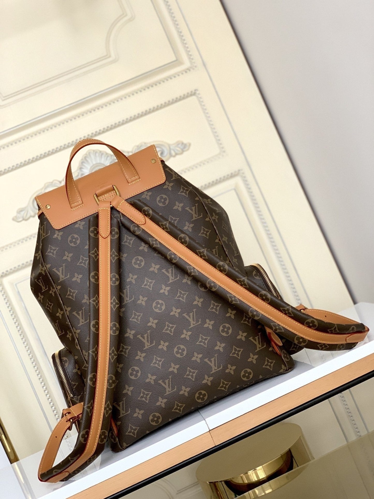 LV BACKPACK TRIO 45CM MONOGRAM CANVAS