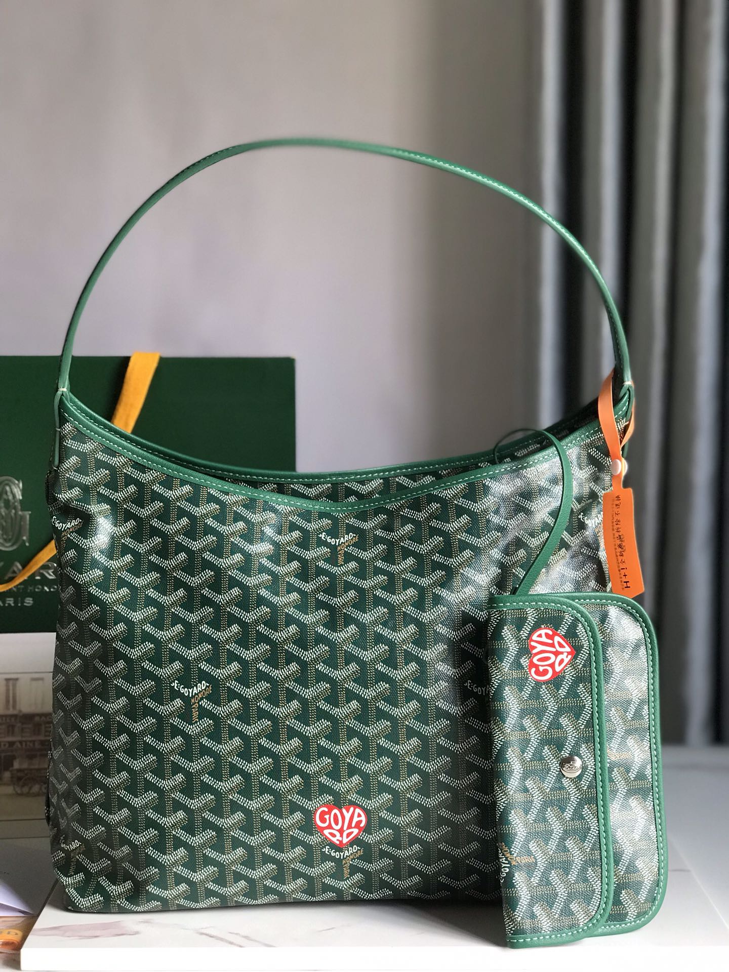 HOBO BOHEME 42CM GREEN CANVAS