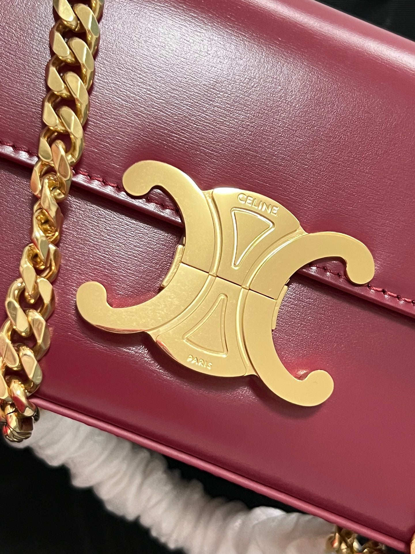 CLASSIC TRIOMPHE 20 RED CALFSKIN