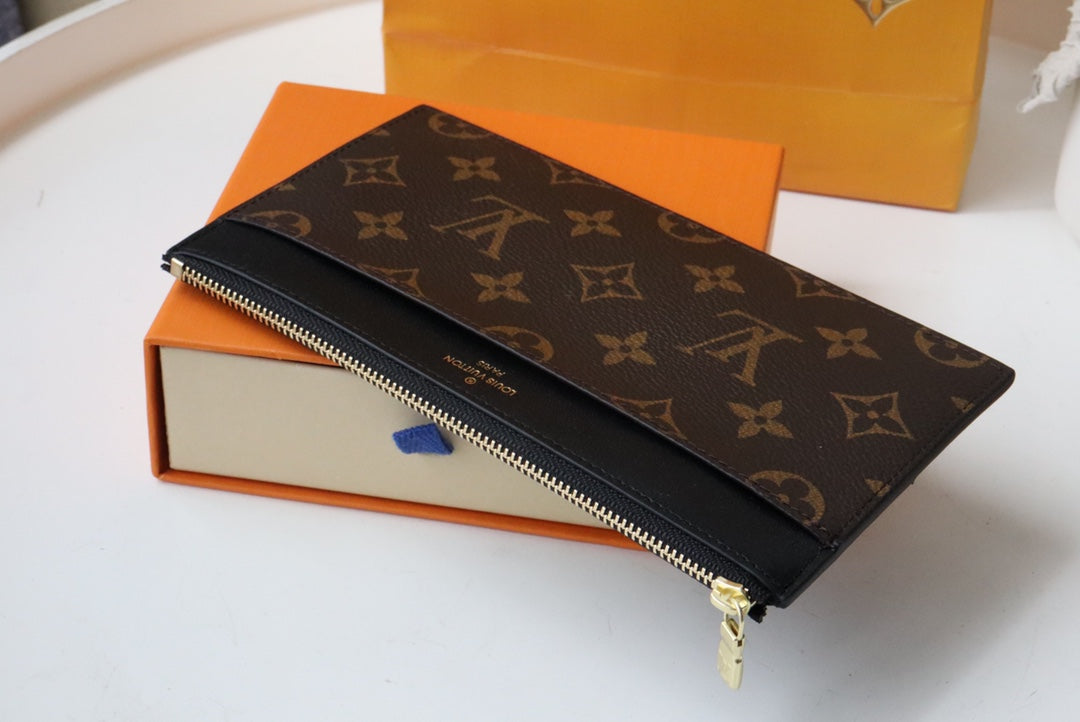 LV SLIM PURSE MONOGRAM CANVAS 20CM