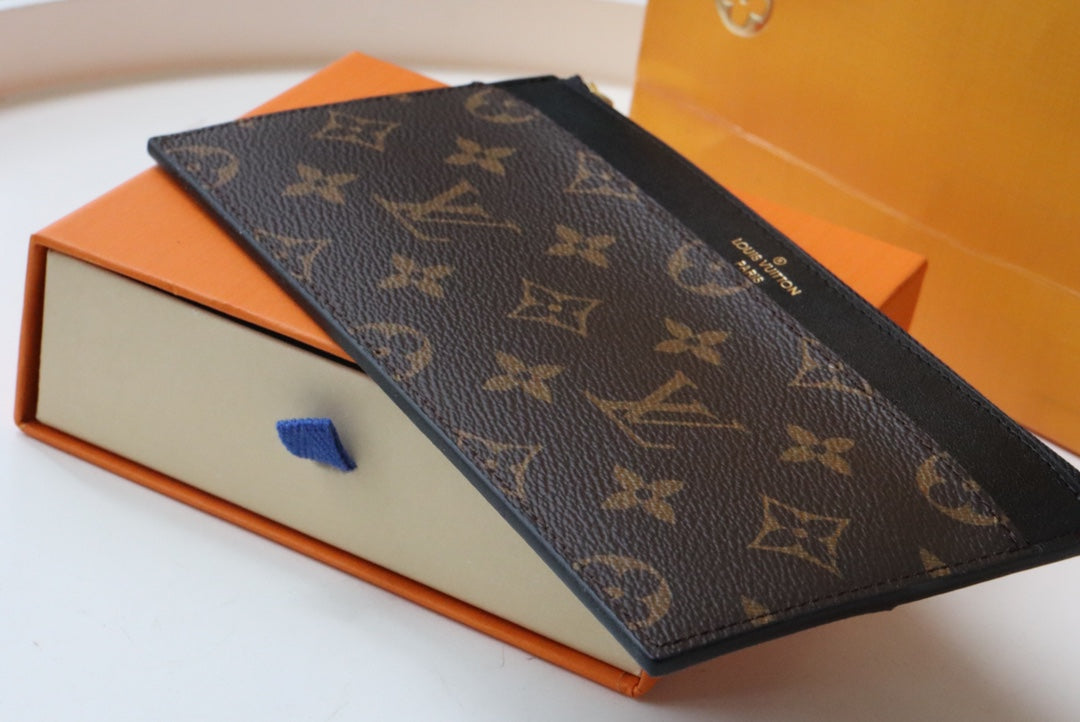 LV SLIM PURSE MONOGRAM CANVAS 20CM