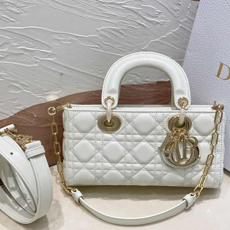 MICRO LADY D-JOY 16.5 WHITE LAMBSKIN