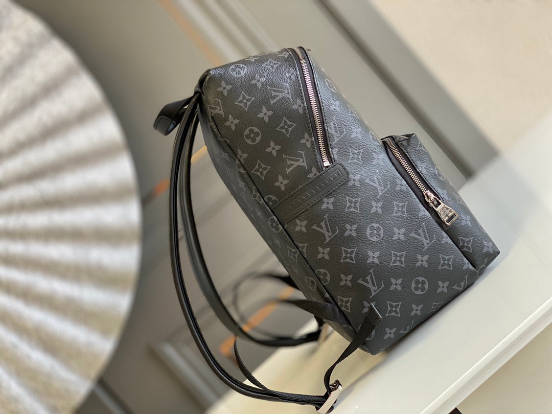 BACKPACK 40 IN GUN METAL MONOGRAM ECLIPSE CANVAS