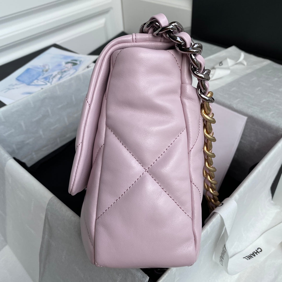 CC 26 SMALL BAG IN LIGHT PINK CALFSKIN