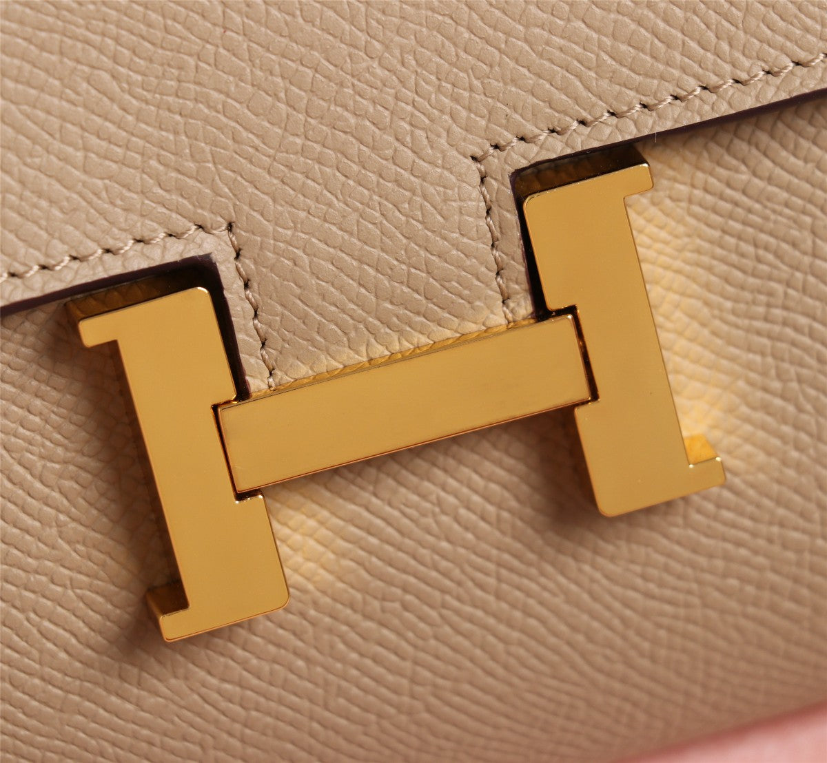 HM CONSTANCE BAGS DAKANG 20.5 BEIGE LAMBSKIN