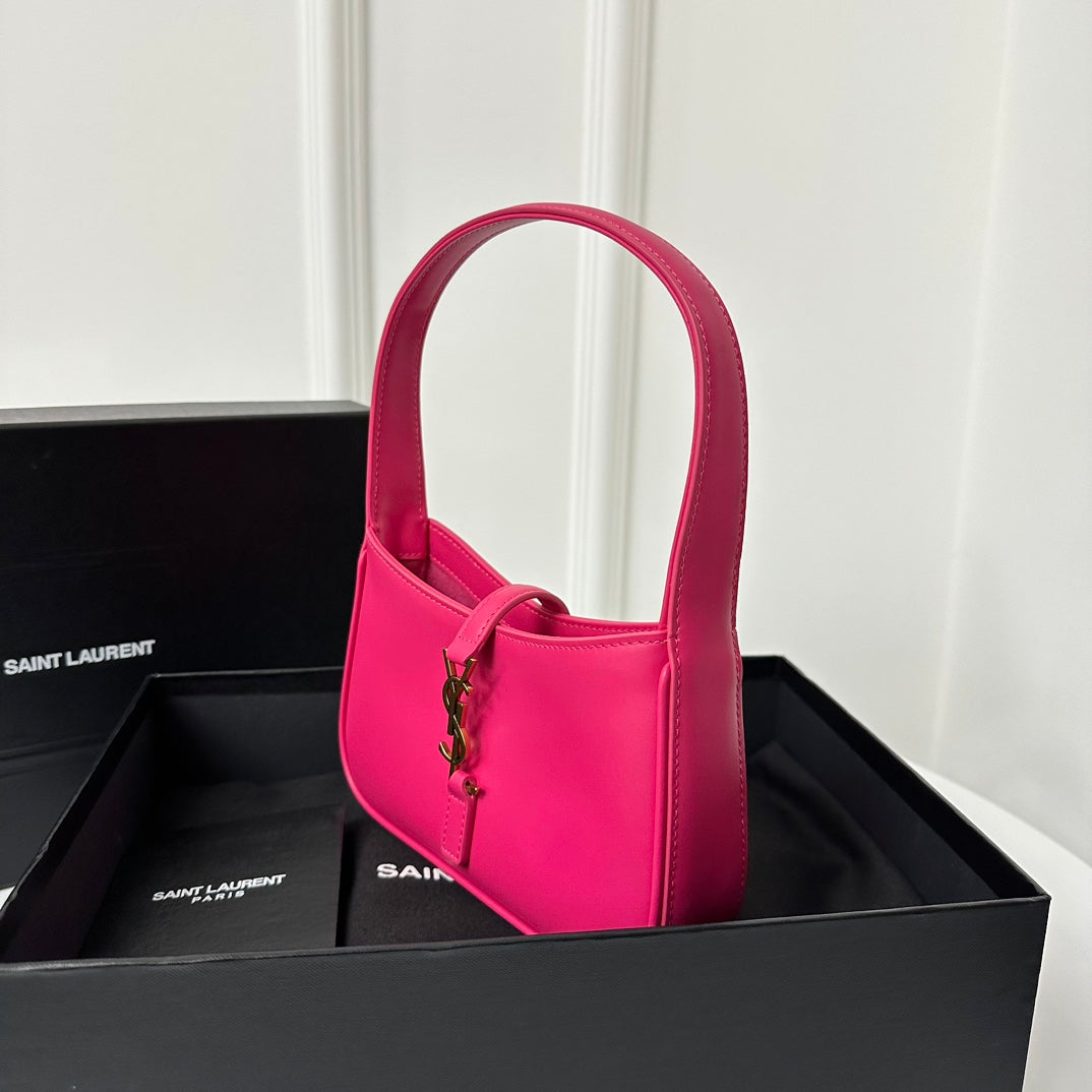 MINI 19 BRIGHT PINK SMOOTH CALFSKIN