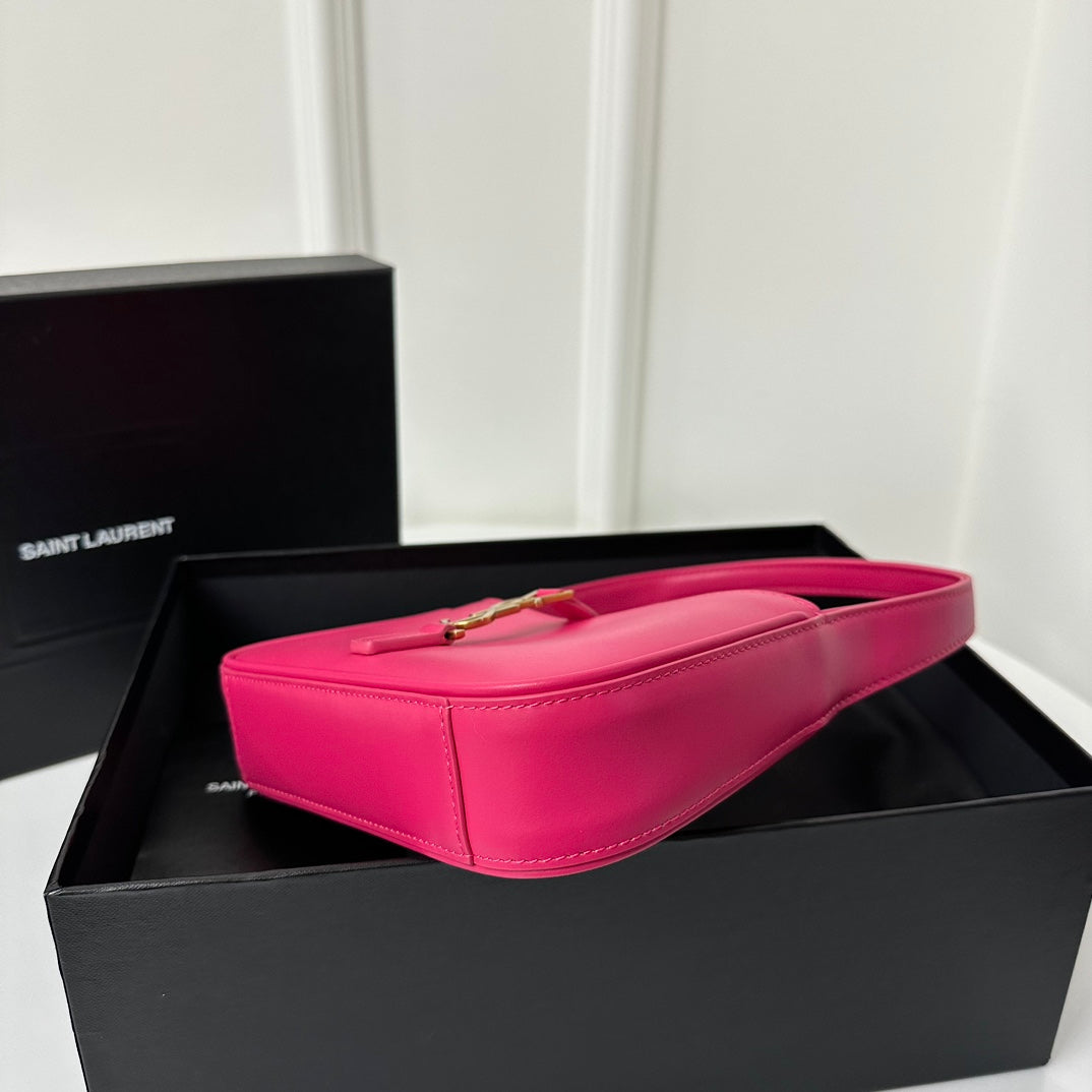 MINI 19 BRIGHT PINK SMOOTH CALFSKIN