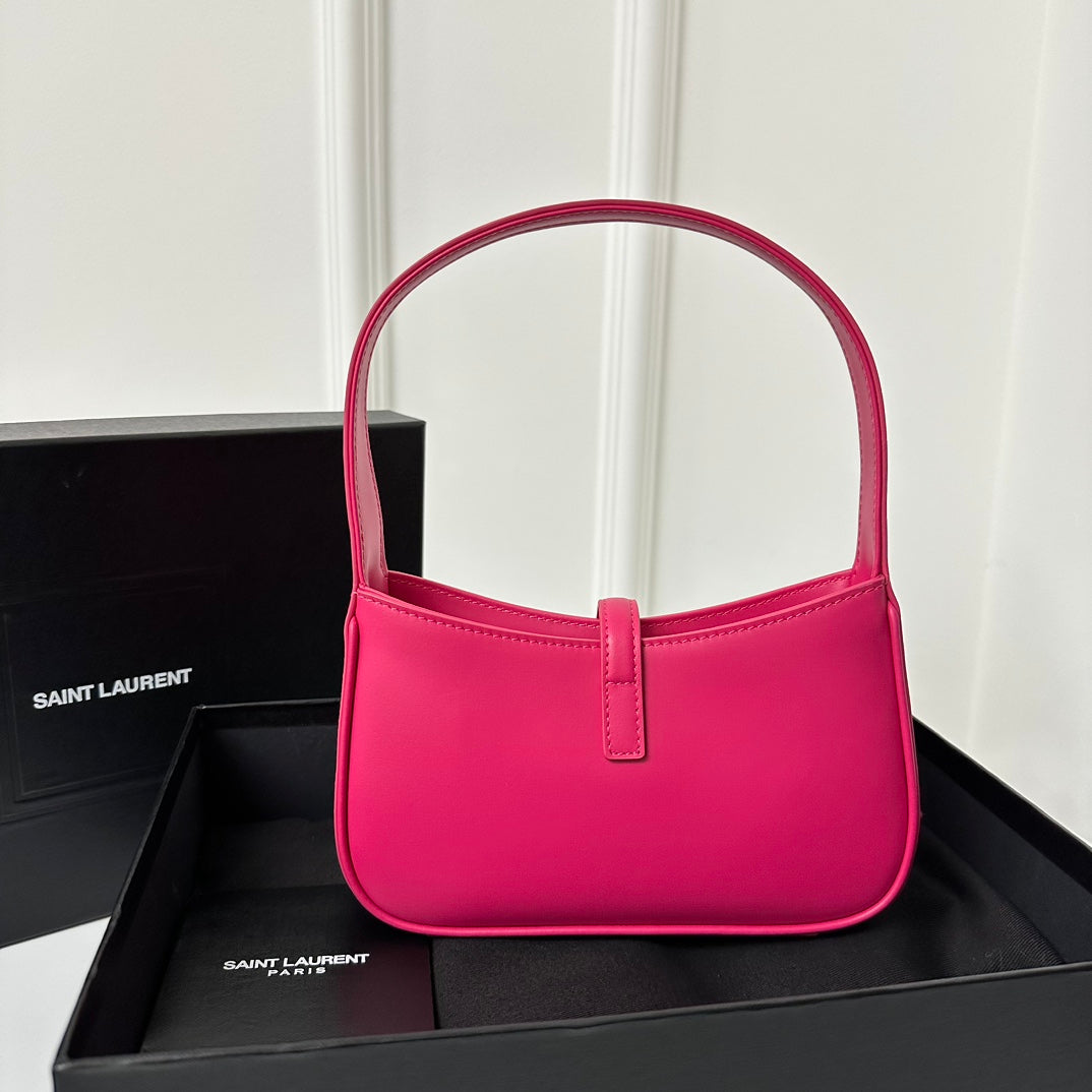 MINI 19 BRIGHT PINK SMOOTH CALFSKIN