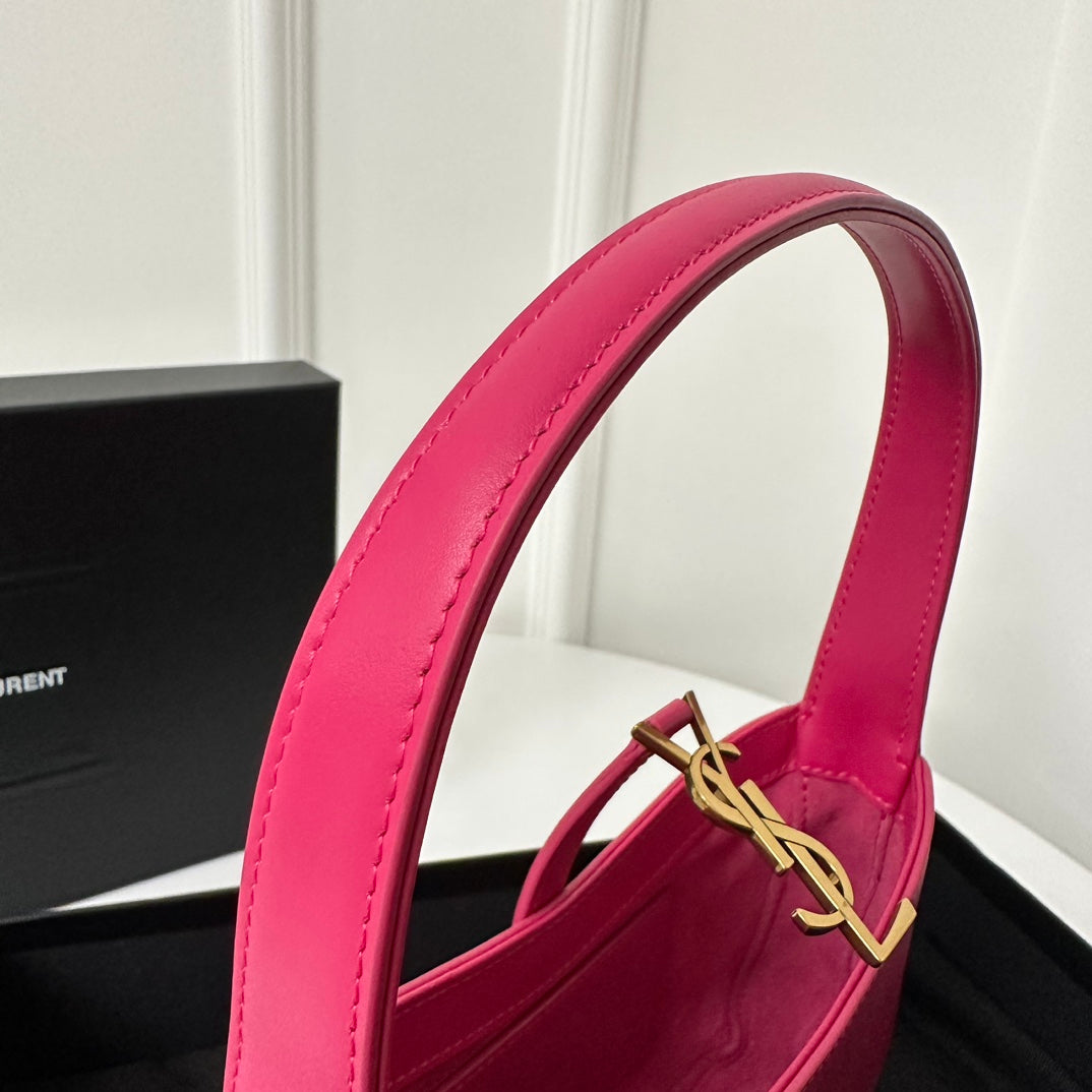 MINI 19 BRIGHT PINK SMOOTH CALFSKIN