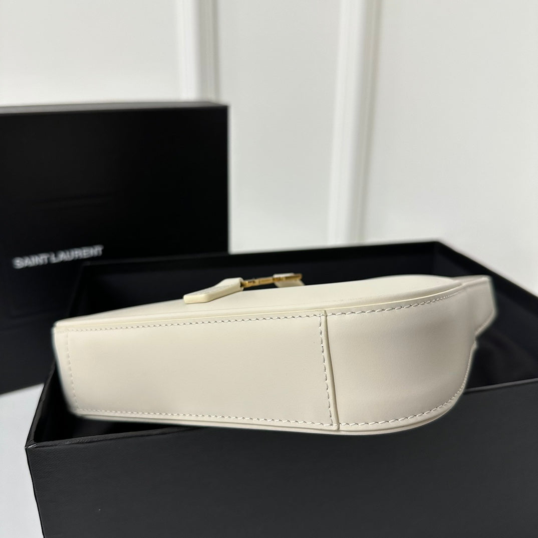 MINI 19 WHITE SMOOTH CALFSKIN