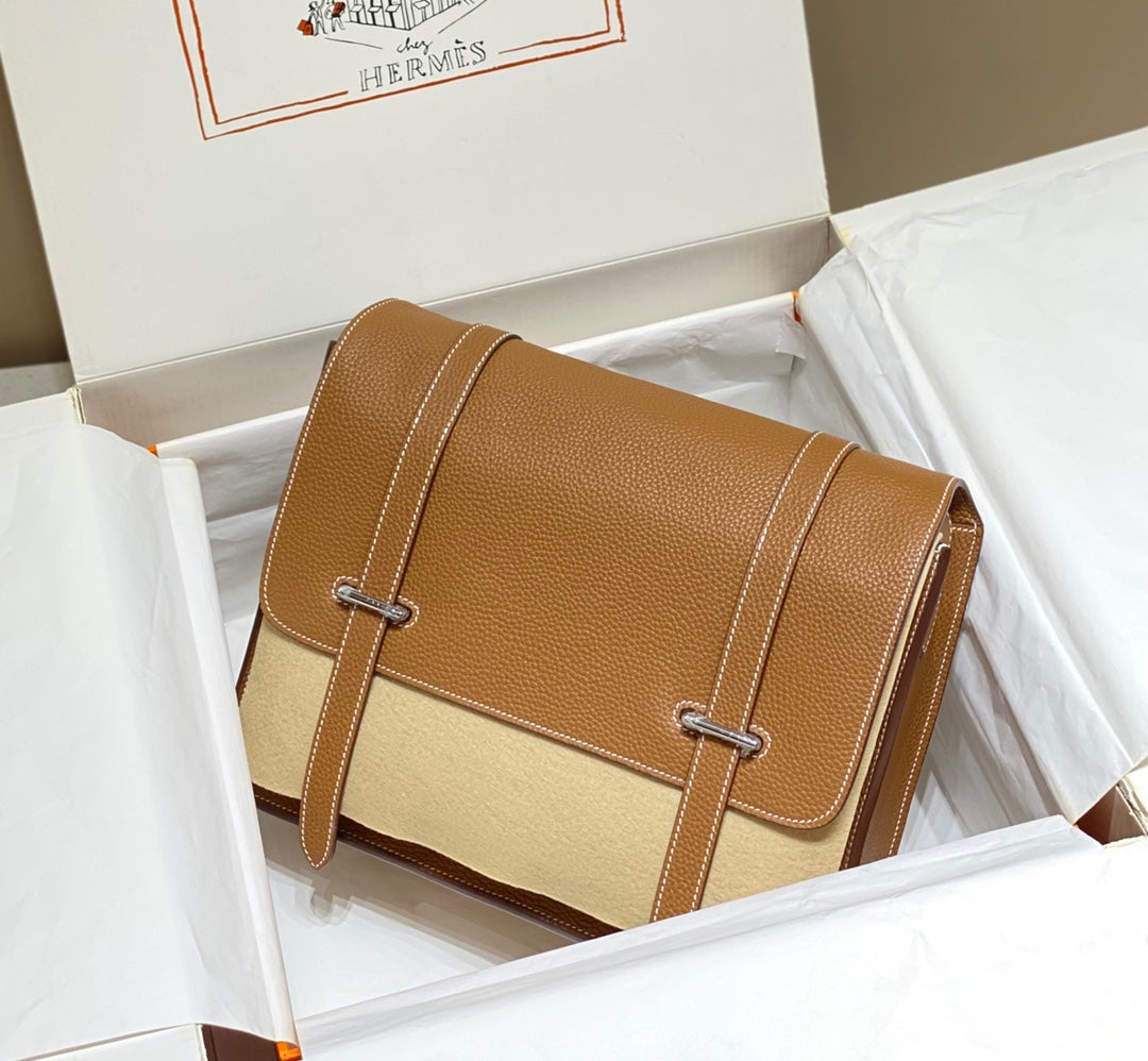 HM STEVEN 30 COPPER GRAINED CALFSKIN