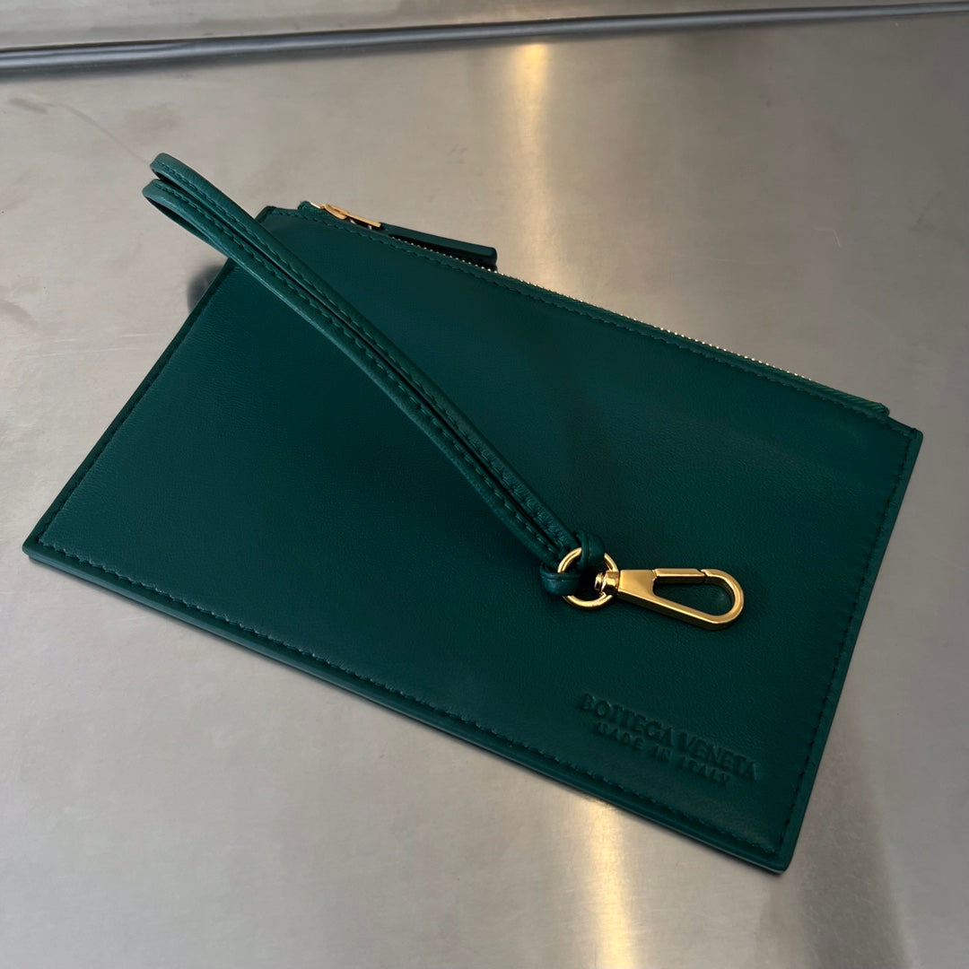 MINI CABAT 20 IN KAITOKE GREEN LAMBSKIN