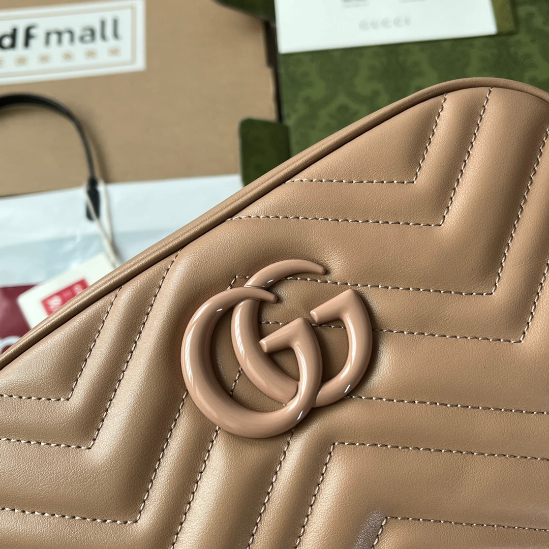 MARMONT SHOULDER BAG 24 IN BEIGE CALFSKIN