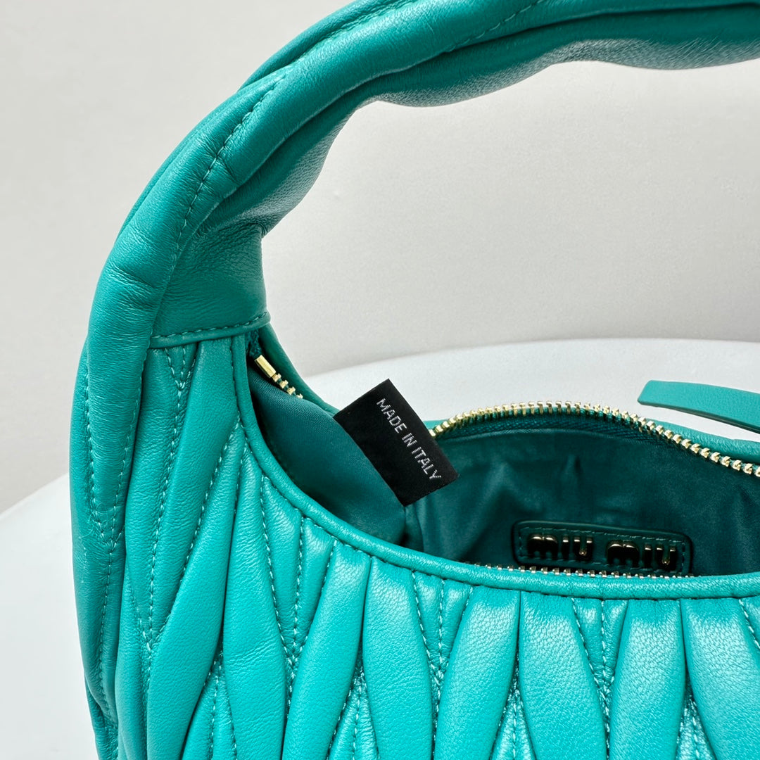 MINI HOBO 20 BAG IN TIFFANY BLUE SHEEPSKIN