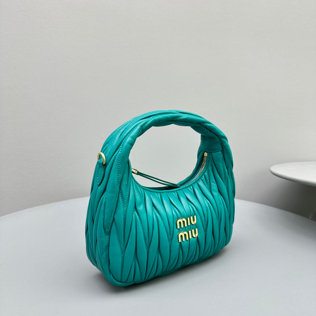 MINI HOBO 20 BAG IN TIFFANY BLUE SHEEPSKIN