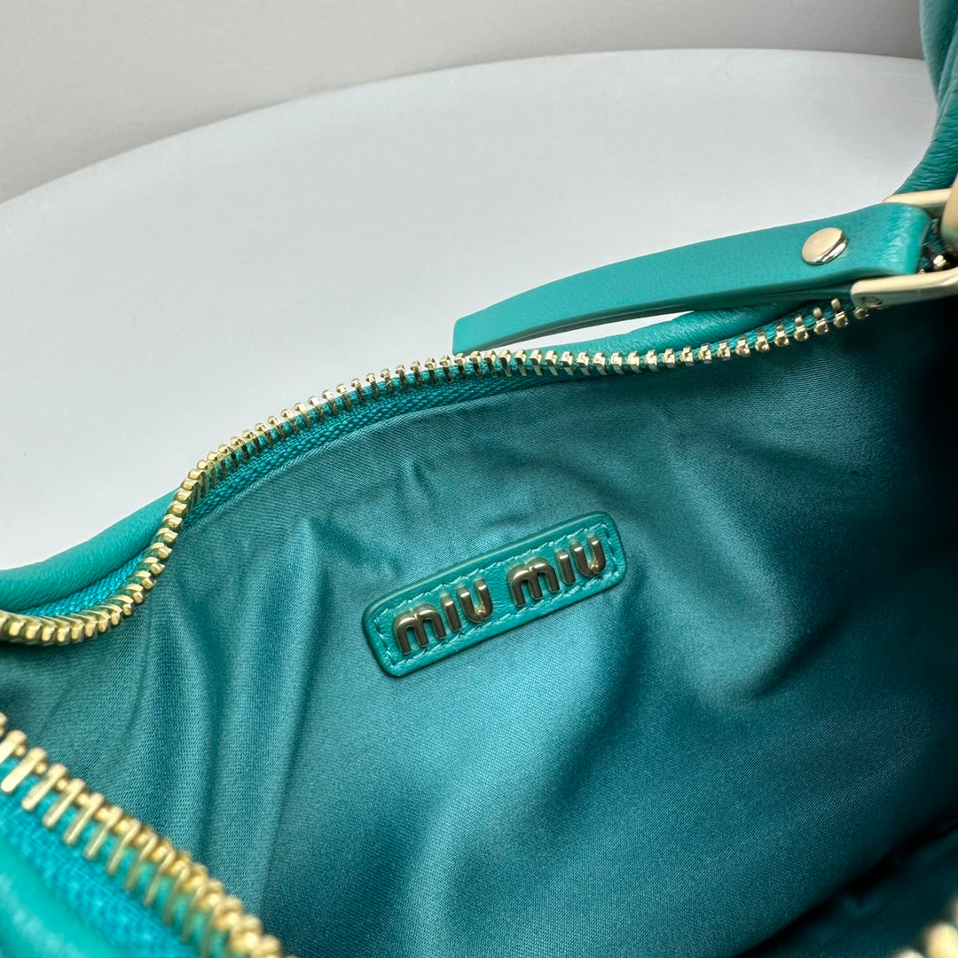 MINI HOBO 20 BAG IN TIFFANY BLUE SHEEPSKIN