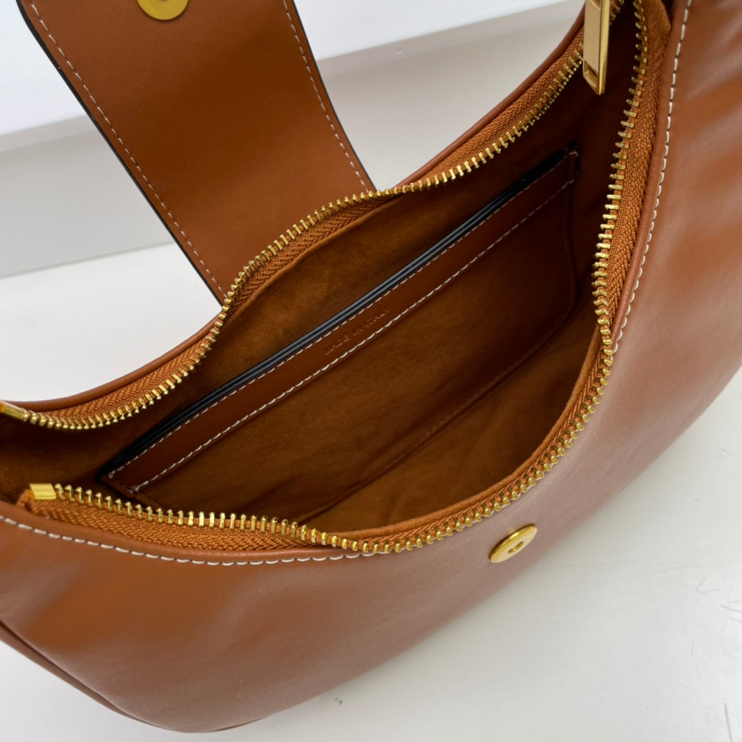 23 CALFSKIN BAG TAN BROWN