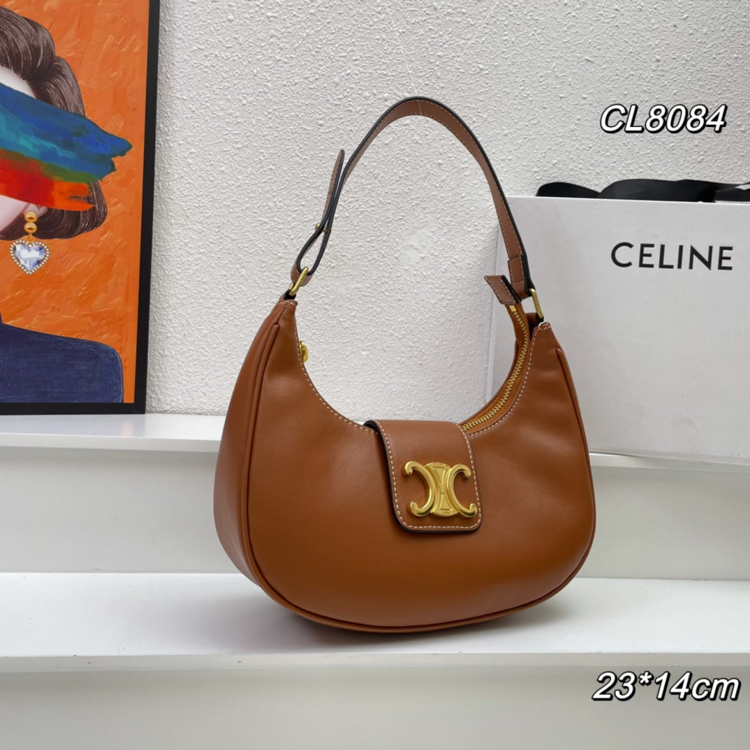 23 CALFSKIN BAG TAN BROWN