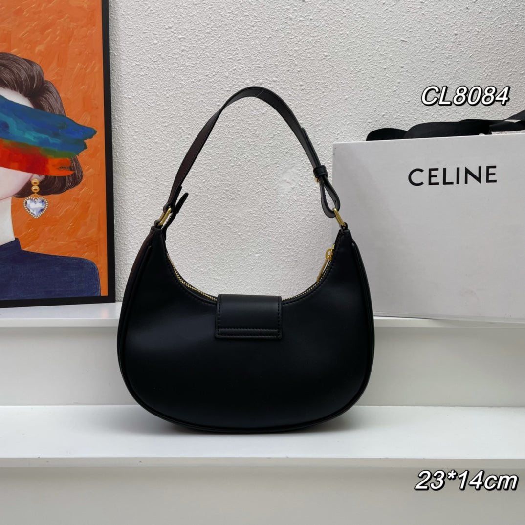 23 CALFSKIN BAG BLACK