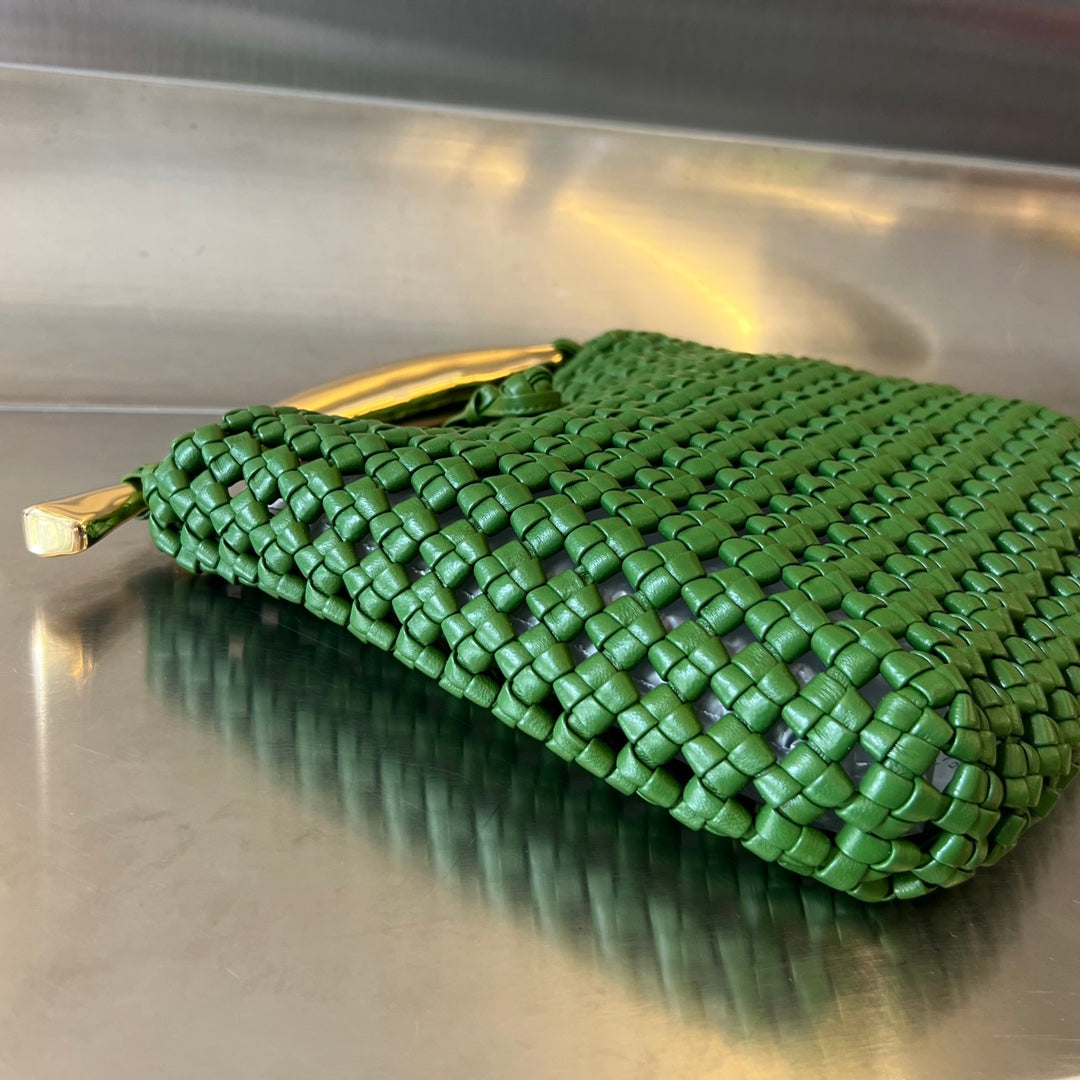 SARDINE 29 BAG IN GREEN LAMBSKIN