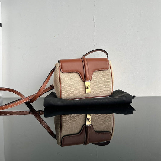 SOFT 18 BEIGE BROWN CALFSKIN