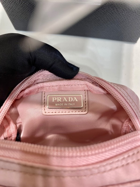 PRA CLUTCH 12 IN LIGHT PINK RE-NYLON