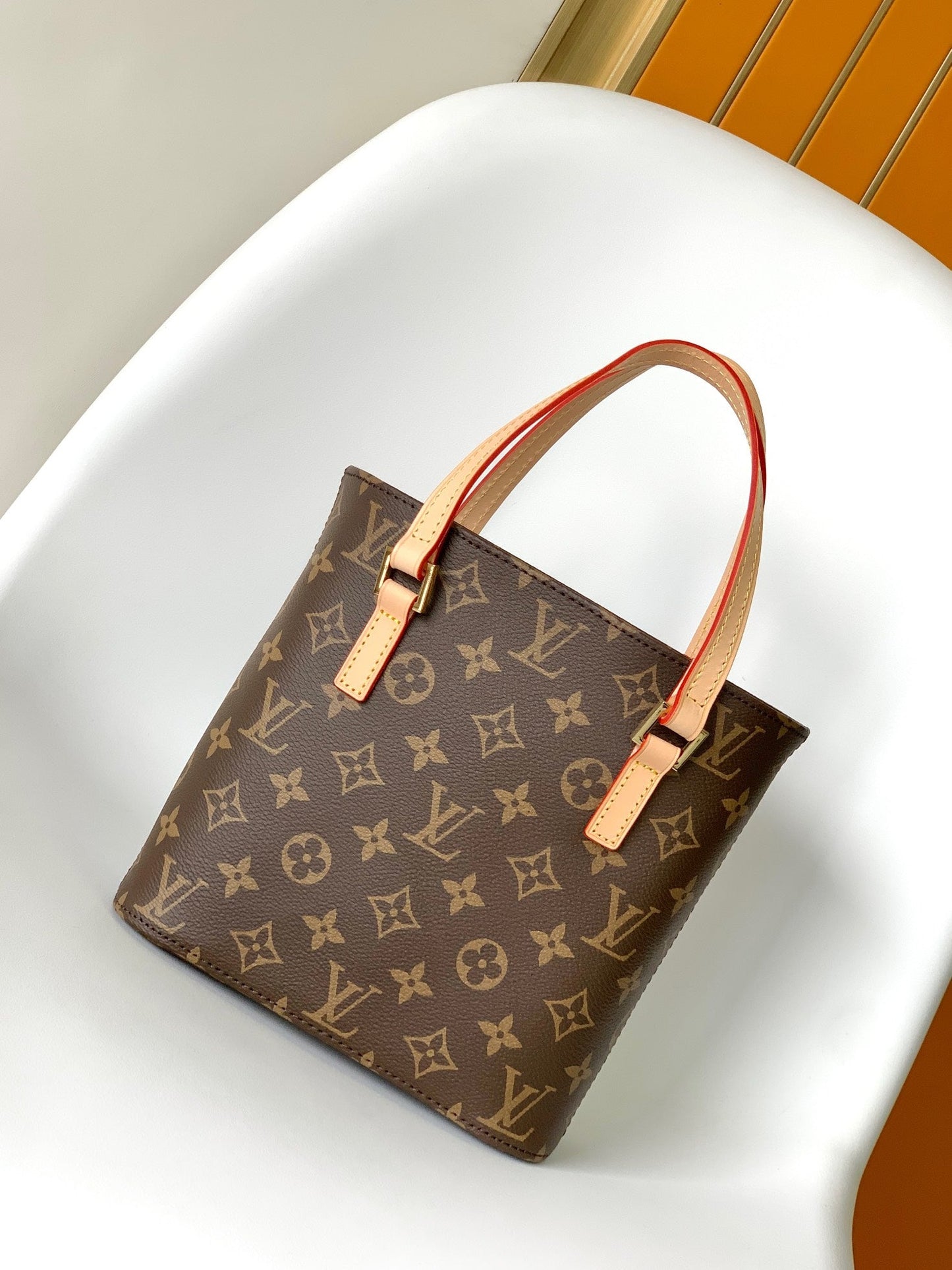 VAVIN PM TOTE 23 BROWN MONOGRAM CANVAS