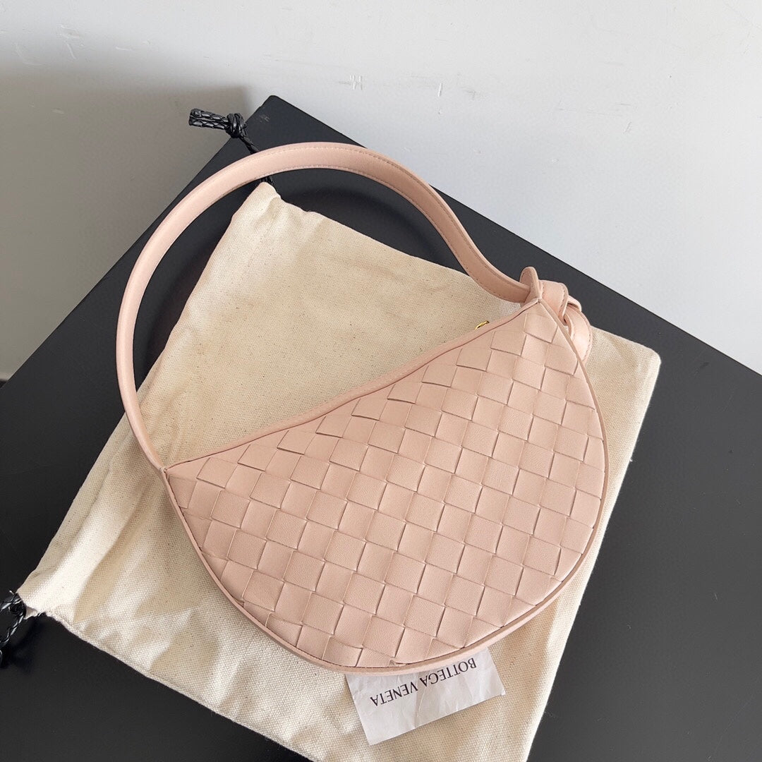 BV Mini Sunrise 23cm Light Pink Calfskin Ghw