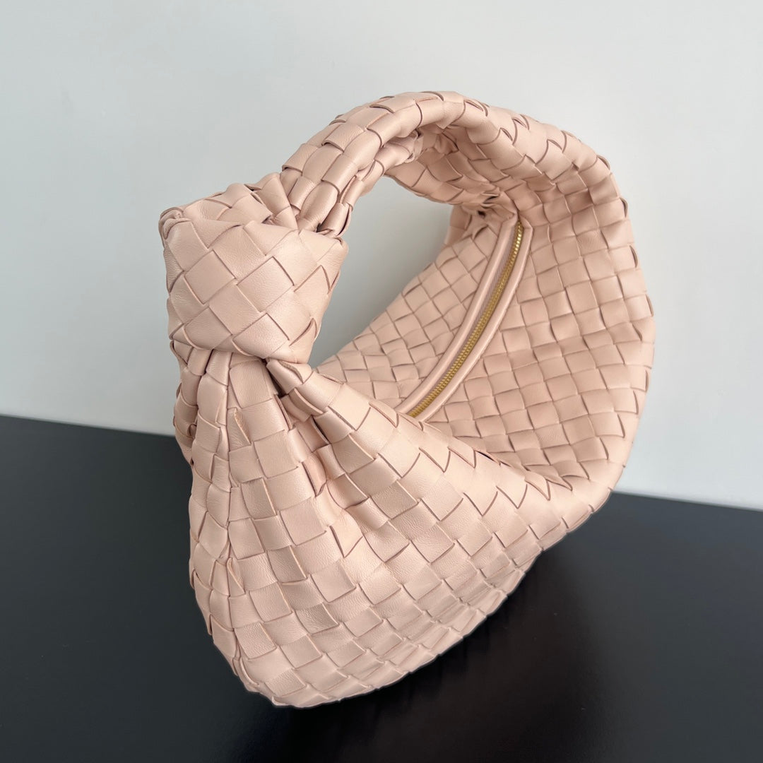 MINI JODIE 36 CM IN LIGHT PINK LAMBSKIN