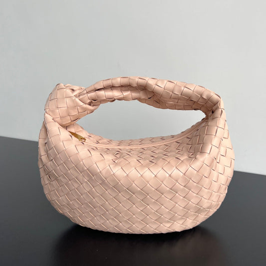 MINI JODIE 36 CM IN LIGHT PINK LAMBSKIN