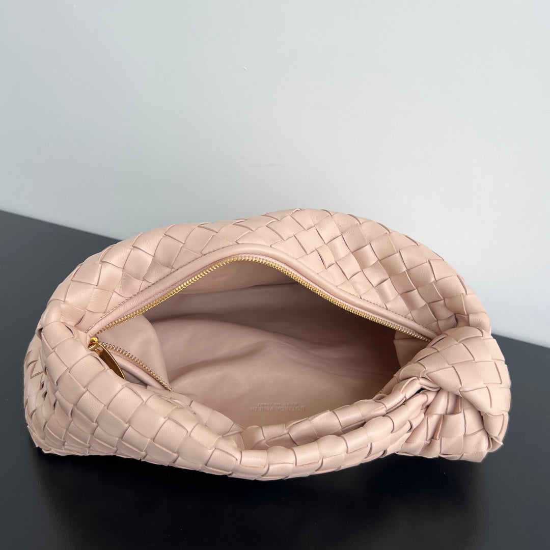 MINI JODIE 36 CM IN LIGHT PINK LAMBSKIN