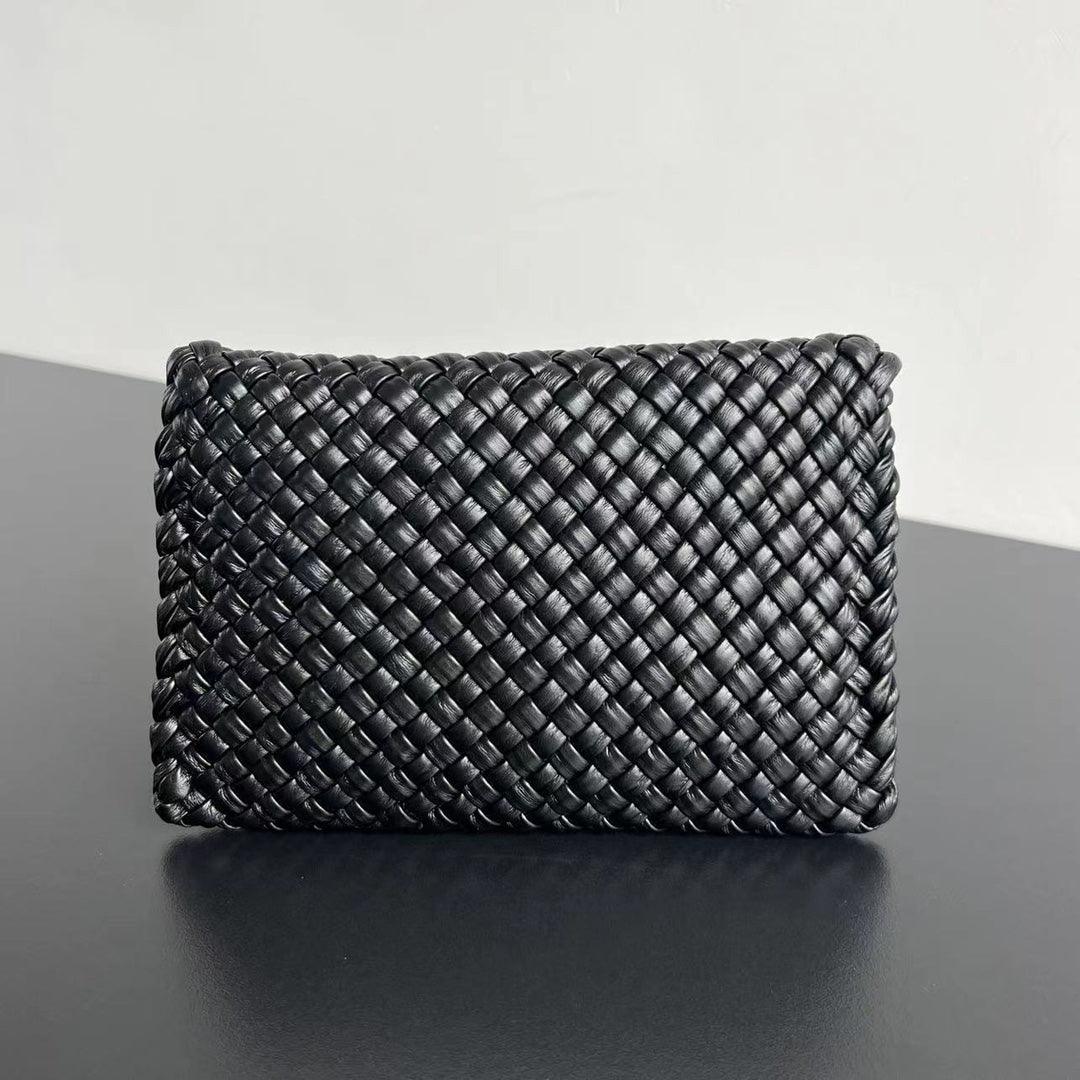 MINI COBBLE 20 BAG IN BLACK LAMBSKIN