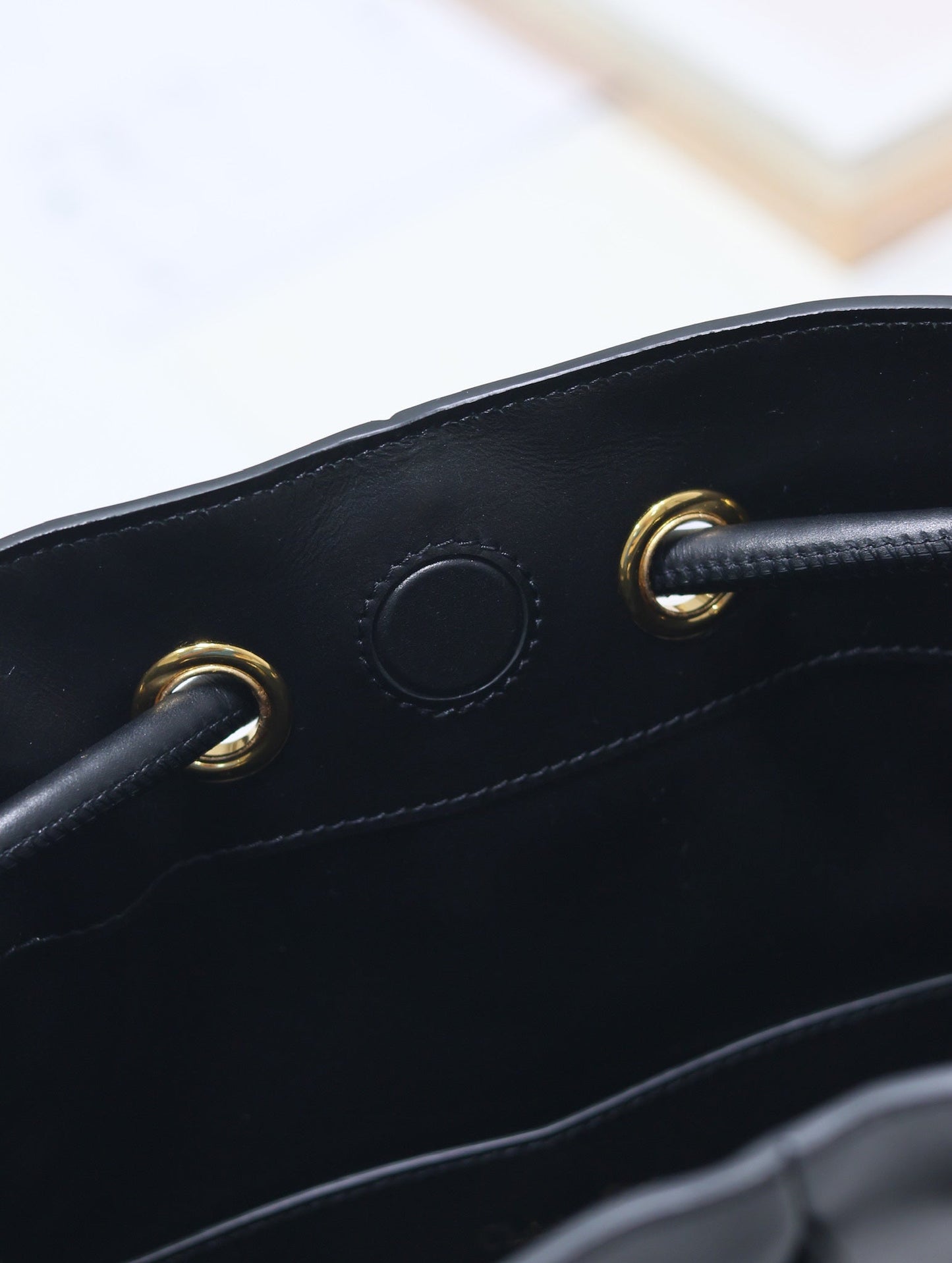 MINI 27 NOLITA BAG IN BLACK SMOOTH CALFSKIN