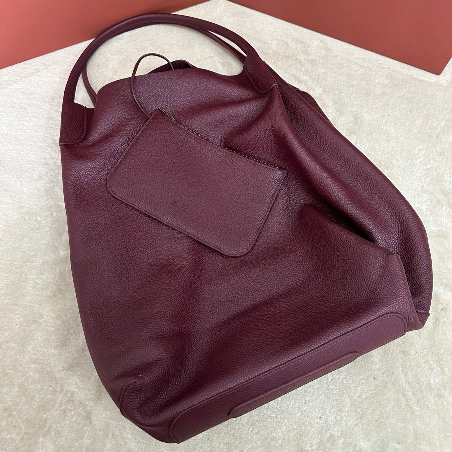 BALE HOBO EXTRA LARGE 40 BAG IN MULBERRY PURPLE CALFSKIN