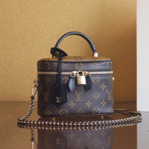 LV VANITY PM 19 MONOGRAM CANVAS