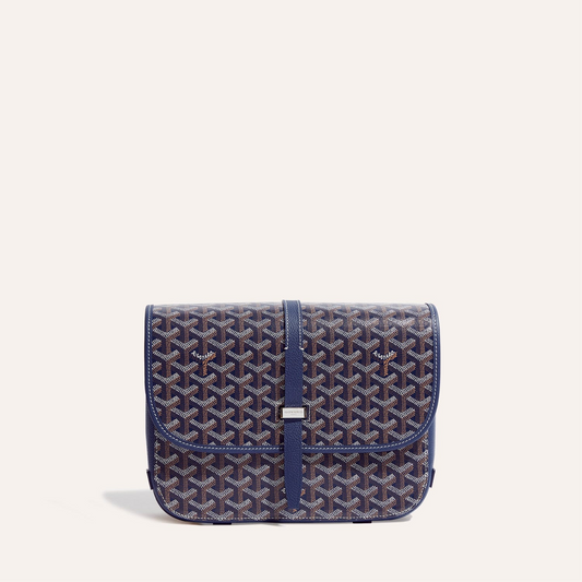 BELVEDERE MM BAG 28CM NAVY BLUE CANVAS