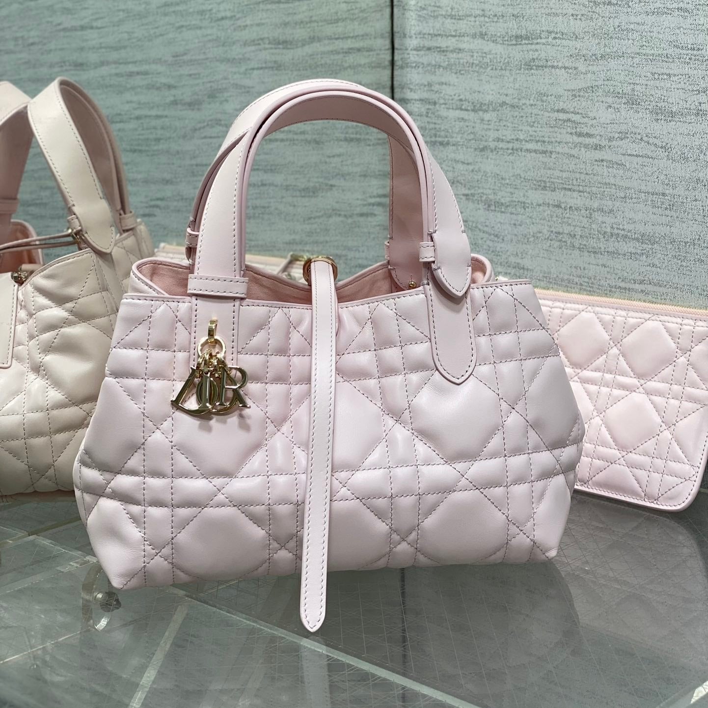 ALWAYS MINI 23 BAG IN LIGHT PINK MACROCANNAGE CALFSKIN