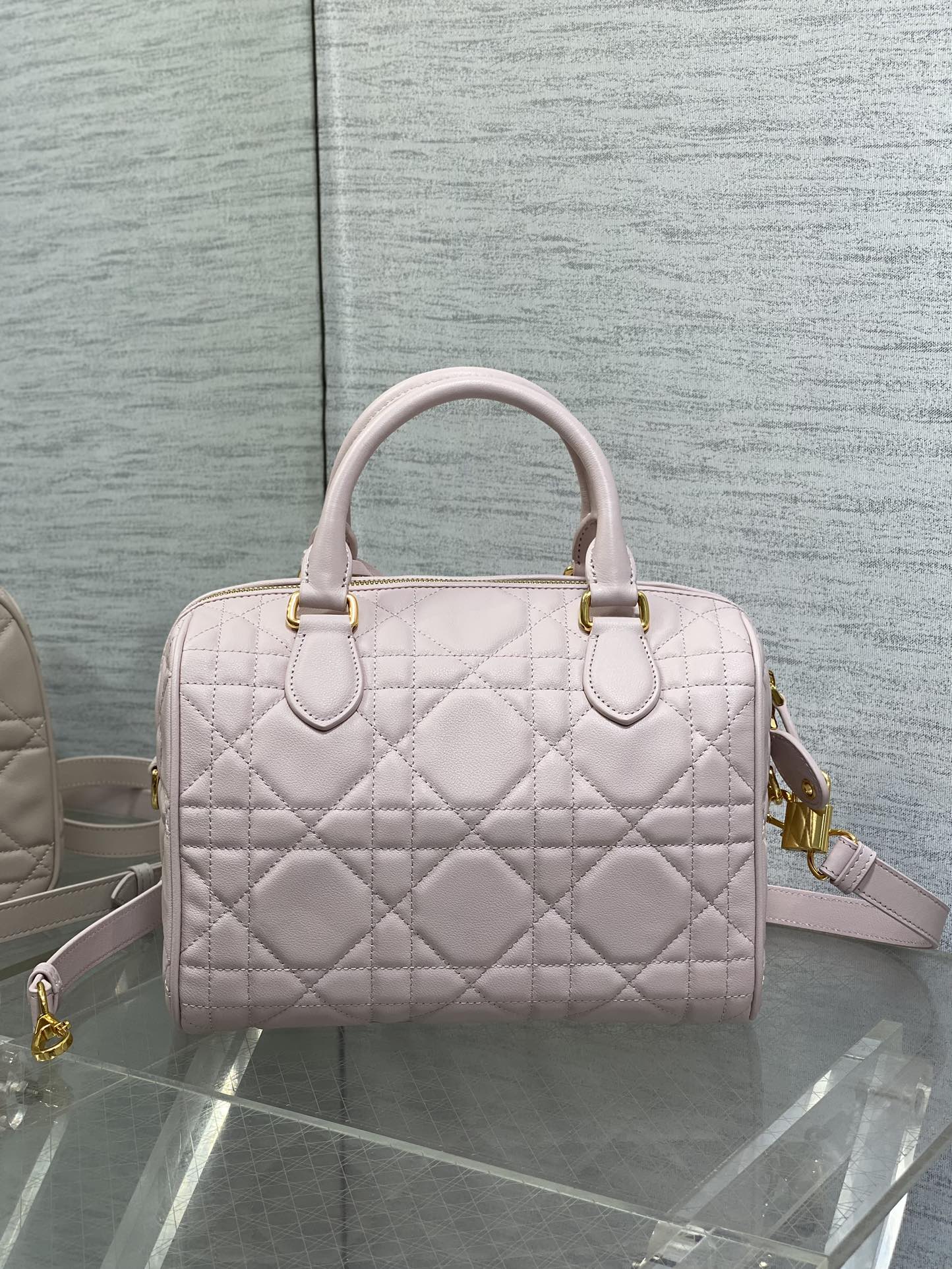 GROOVE 25 BAG IN LIGHT PINK LAMBSKIN