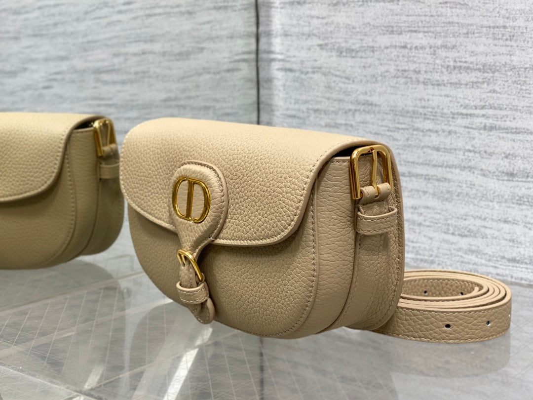 MINI 21 BOBBY BAG IN TAN BEIGE LAMBSKIN