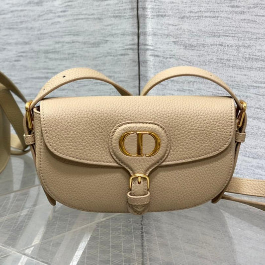 MINI 21 BOBBY BAG IN TAN BEIGE LAMBSKIN