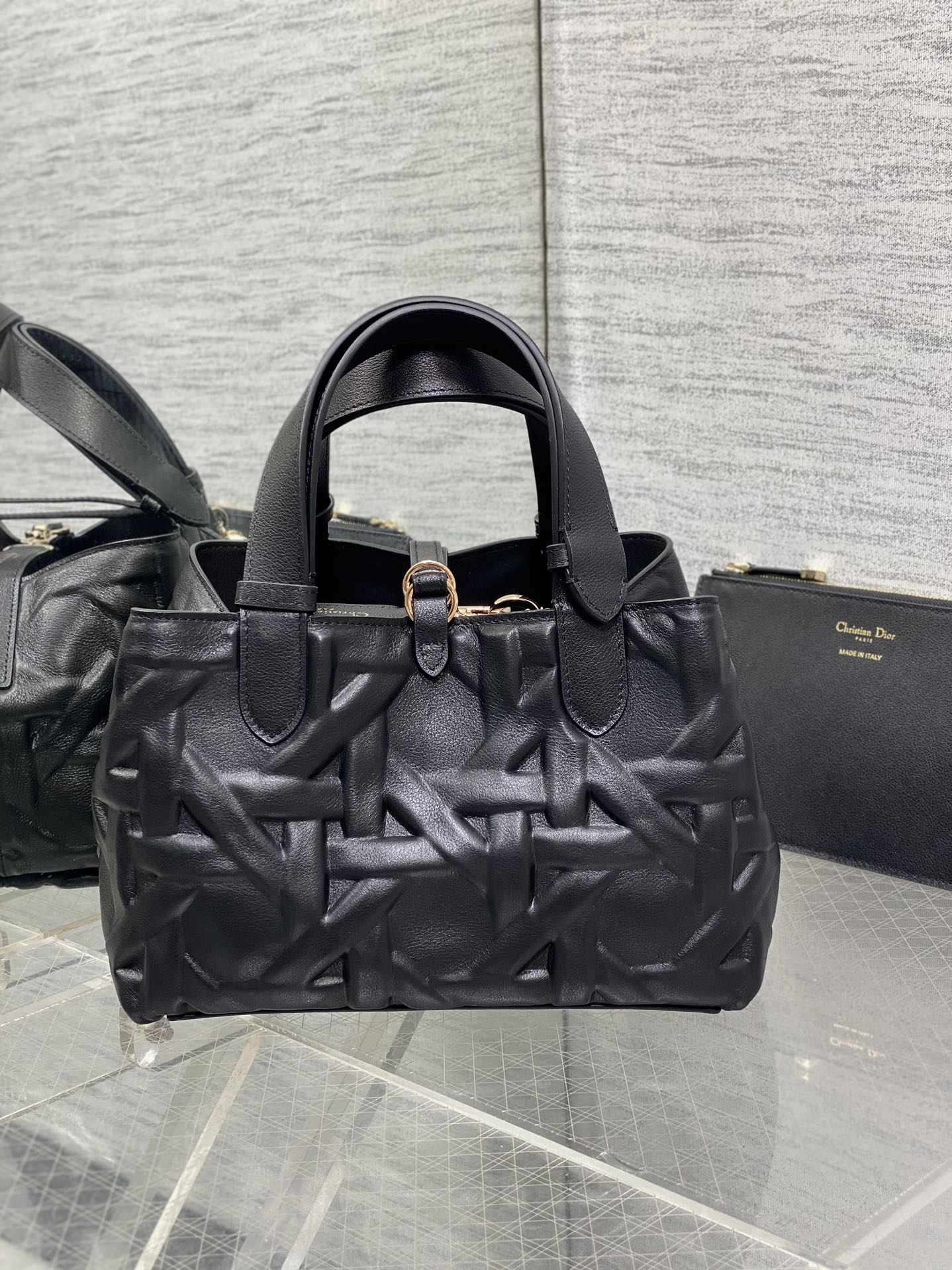 ALWAYS MINI 23 BAG IN BLACK MACROCANNAGE CALFSKIN