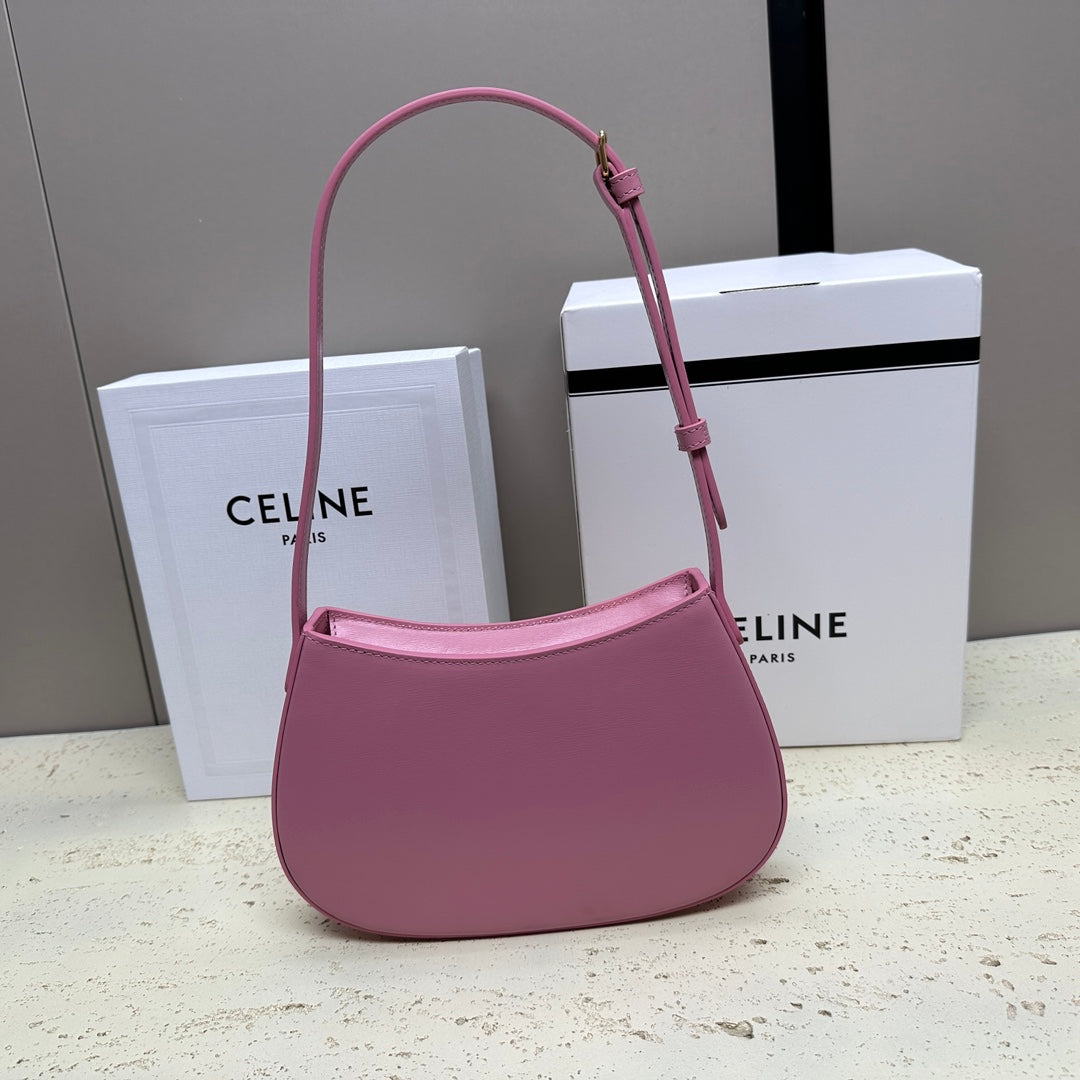 MINI 22 TILLY BAG IN CREPE PINK SHINNY CALFSKIN