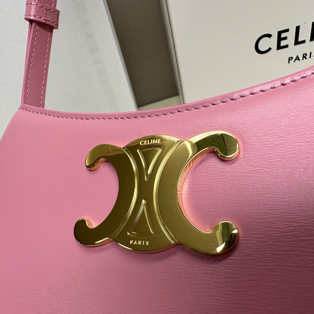 MINI 22 TILLY BAG IN CREPE PINK SHINNY CALFSKIN