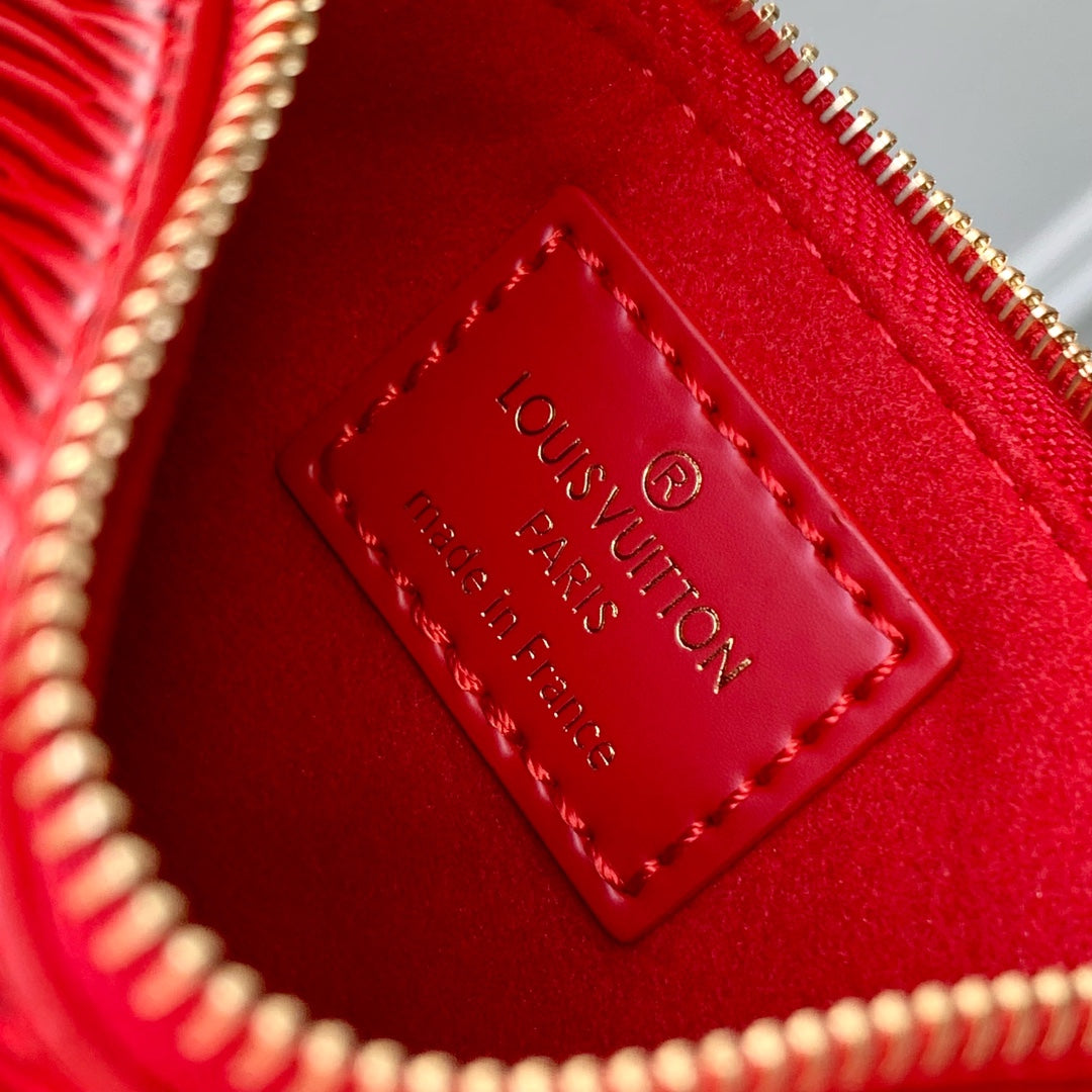 NOÉ BB 20 IN RED EPI LEATHER