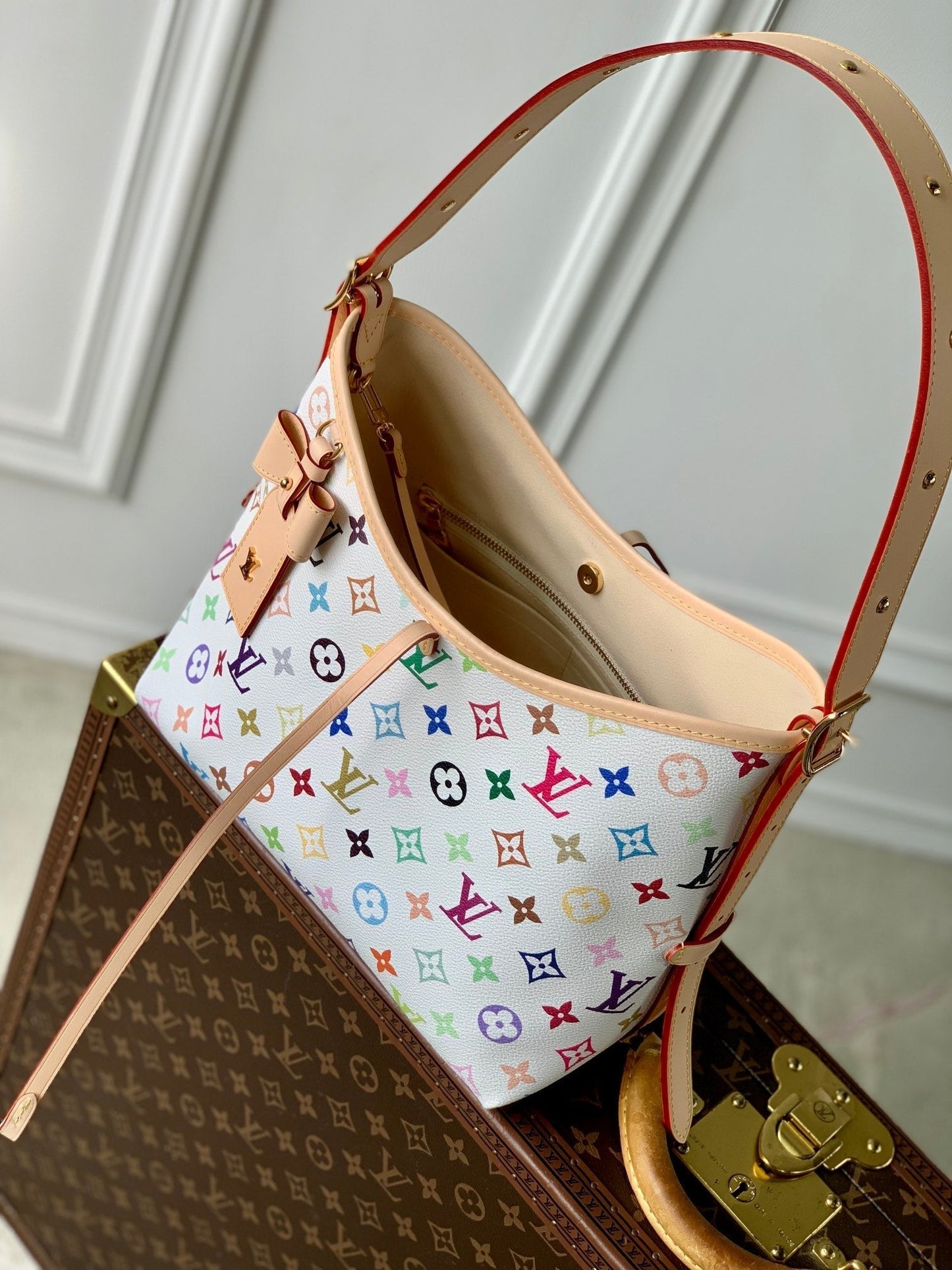 CARRYALL PM 29 IN MULTICOLOR MONOGRAM CANVAS