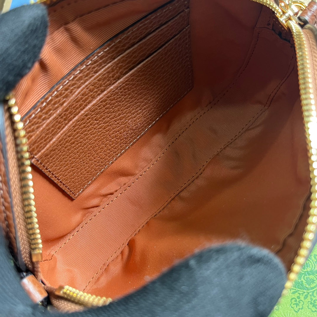 GG MARMONT MINI 18 BAG IN CINNAMON BROWN CALFSKIN