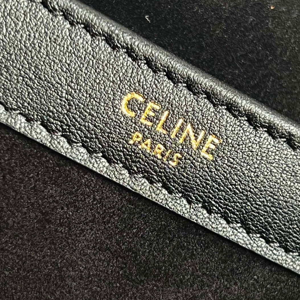 CUIR TRIOMPHE 44 BLACK CALFSKIN