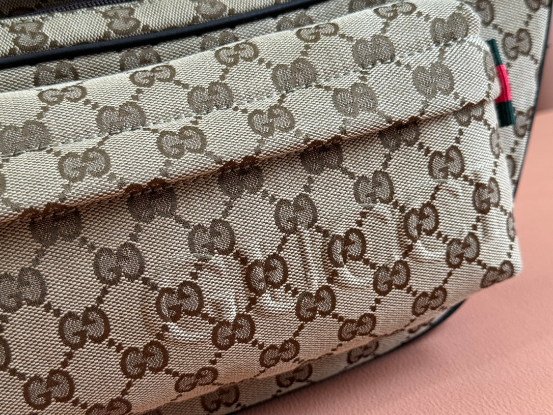 BELT BAG 34 IN BEIGE MONOGRAM CANVAS